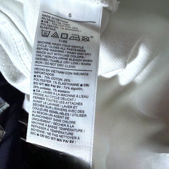 Old Navy High Rise OG Loose Silver Shine Jeans Metallic Coated Pants Jeans 6 - Picture 6 of 6